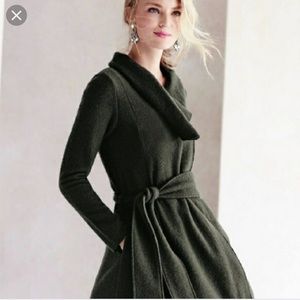 Anthropologie sweater coat